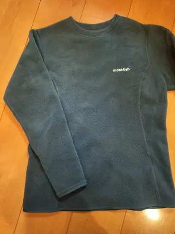 mont-bell 다크 블루 플리스 트레이닝복