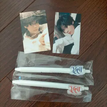 TAEMIN Veil 가챠가챠 태민 볼펜 회장 트레이딩 카드 치바