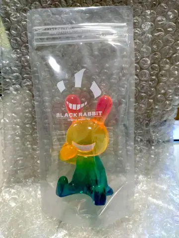 BLACK RABBIT 블랙라빗 클리어 레인보우 소프트 비닐