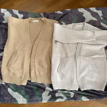 IEDIT 베이지 가디건 M 사이즈 2