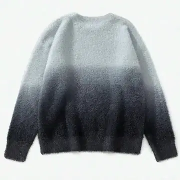 남성용 그라데이션 니트 스웨터