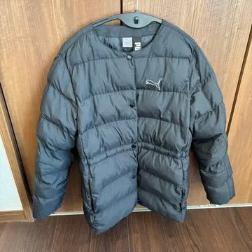 PUMA 블랙 면 자켓 S 사이즈