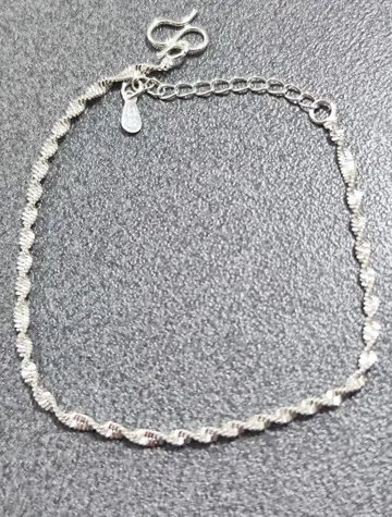 실버 925 트위스트 디자인 팔찌