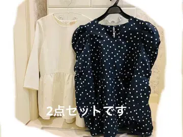 도트 무늬, 펄 블라우스 2세트