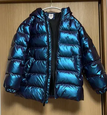 GAP KIDS 후드 부착 다운 자켓 130cm