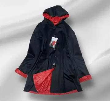 빅 사이즈! 새상품 pucci DONNA 울/캐시미어/리버서블 코트