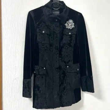 VALENZA 발렌자 벨로아 블랙 자켓 40