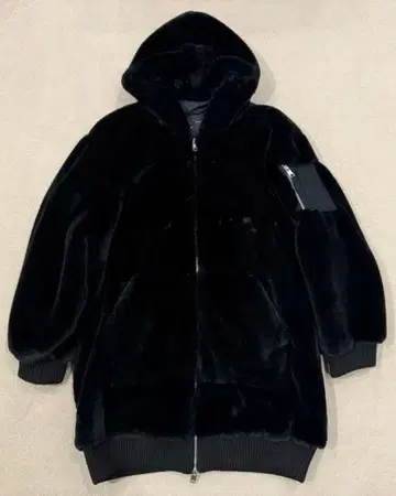 선착순! ZARA 퍼 블루종 사이즈 L