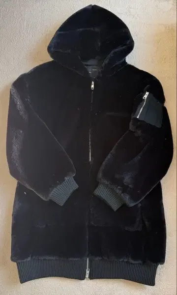 선착순! ZARA 퍼 블루종 사이즈 L