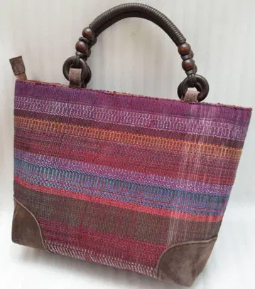 아오모리 전통 공예 난부 사키오리 Nambu Sakiori 백 가방