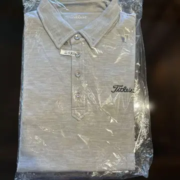 Titleist 그레이 피케 셔츠 긴팔