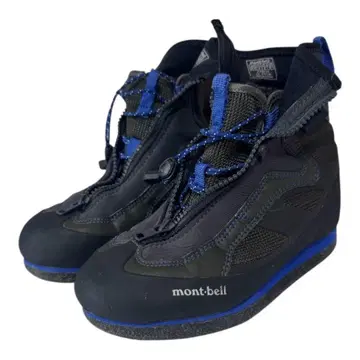 mont-bell 하이컷 등산화 블랙/파랑 23cm