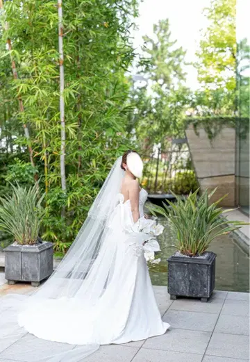 웨딩 베일 롱 베일