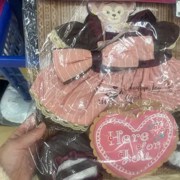 더피 옷 갈아입기 의류 세트 핑크