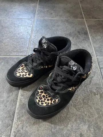 Vans 하프캡 레오파드 무늬 US 8 26cm