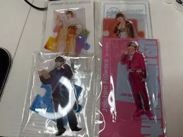 나니와단시 아크릴 스탠드 후지와라 죠이치로 4개 세트