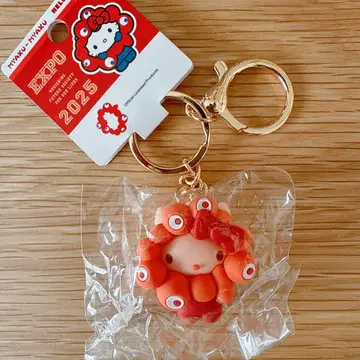 미야쿠미야쿠 산리오 최애 컬러 키티 키링