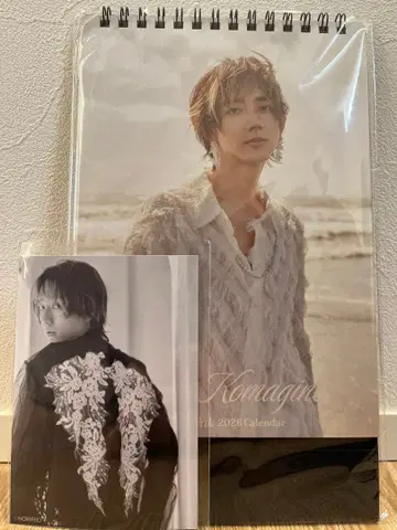 코마키네 아오이 생사진 포함 2026 탁상 달력 미개봉 새상품