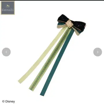 안나 리본 헤어 액세서리 안나 생일 핀