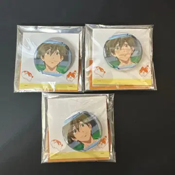 Free! 하이스피 핸드메이드 캔뱃지 마코토