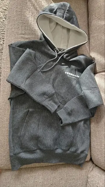 UVERworld 후드티 L 사이즈 그레이