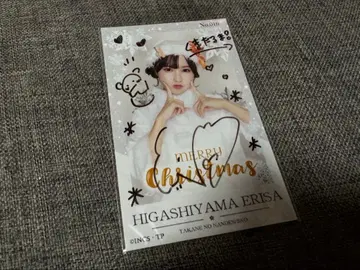 타카미네노 나데시코 히가시야마 에리사 미니 포토 카드 친필