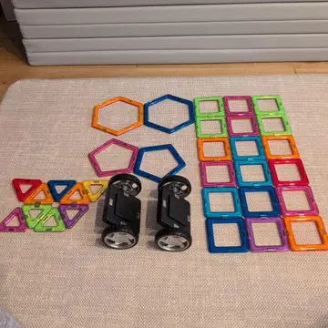 정품 맥 블록 자동차 세트