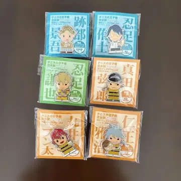 테니스의 왕자님 핀 배지 세트