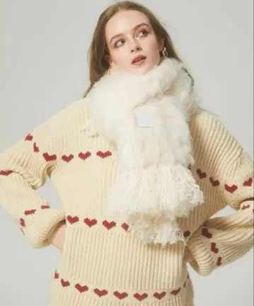 THE TOE [ amour loose knit ] 하트 니트