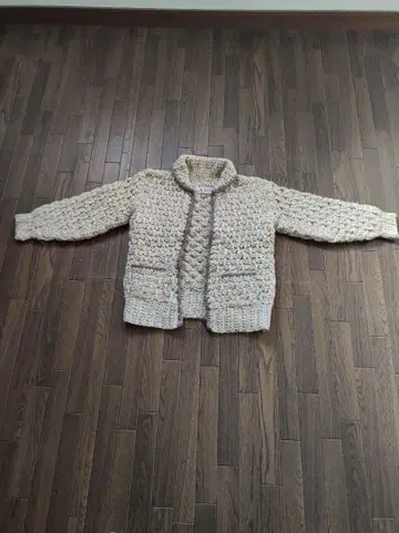 KANATA 100% 퓨어 버진 울 가디건