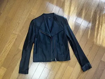르쉘블루 램 가죽 라이더 자켓 size 38 XS
