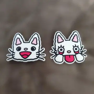 논탄 러버제 배지 2개 세트 지비츠