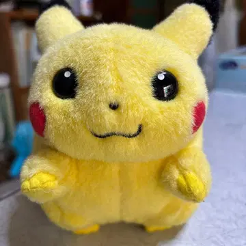 피카츄 TOMY 초기 봉제 인형