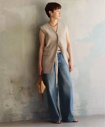 [ plage ] 슈퍼 루즈 데님