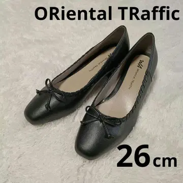 빅 사이즈 오리엔탈 트래픽 펌프스 26cm 블랙