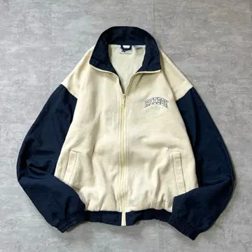 90s Reebok 절개 디자인 맨투맨 트랙 자켓 자수 로고