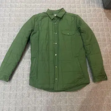 Saturdays 그린 퀼팅 자켓