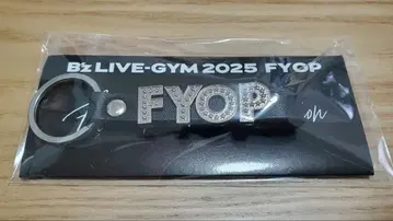 B'z LIVE-GYM 2025 FYOP 키링 블랙