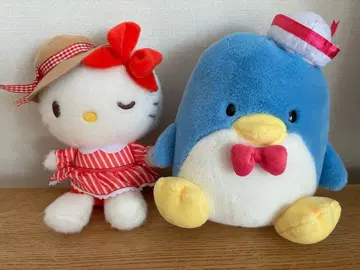 헬로키티와 턱시도샘 봉제 인형 세트 산리오