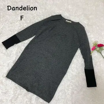 DANDELION [F] 니트 원피스 긴팔 캐주얼 노움코어 스테디셀러