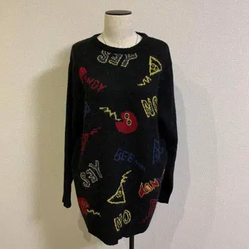 Candy Stripper 팝 YES NO 하라주쿠 개성파 화려한 보더