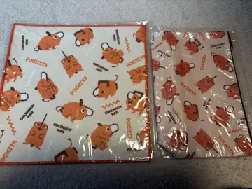 체인소 맨 포치타 타월 손수건 파우치