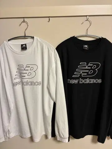 뉴발란스 롱 슬리브 티셔츠 L 사이즈