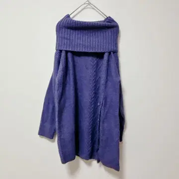 아넬라 럭스 [9] 니트 / 케이블 짜임 오프숄더 가을/겨울 긴팔 리브