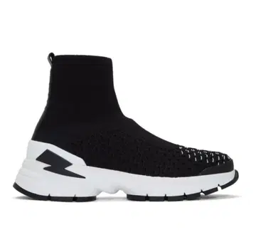 NEIL BARRETT 하이컷 스니커즈 블랙 닐바렛