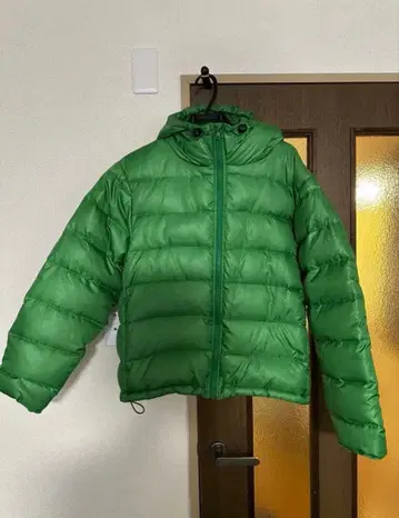 future archive 다운 자켓 그린