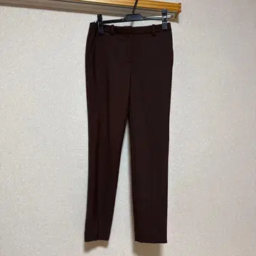 Theory 브라운 슬림 슬랙스 XX0