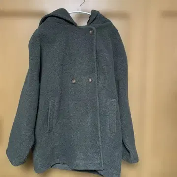 BOYS' ROOM 후드 부착 그레이 자켓