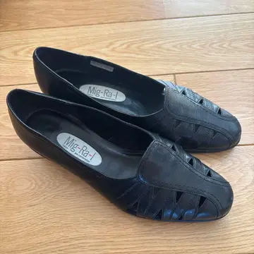 Mig-Ra-I 블랙 펌프스 24cm