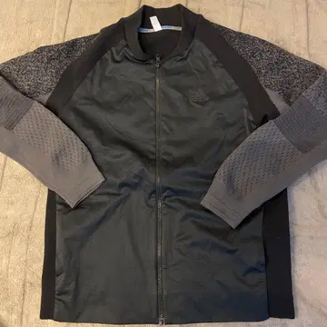 adidas 남성용 골프 블루종 L 사이즈 블랙